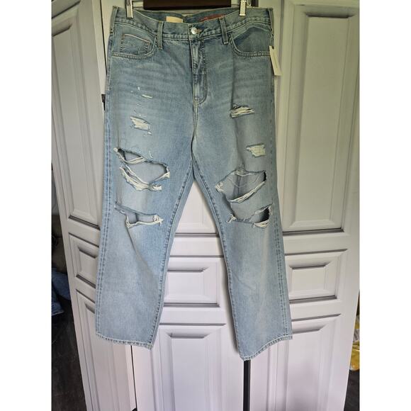 NWT Pilcro Vintage Mid-Rise Distressed Jeans - 31 waist tall - Picture 7 of 7